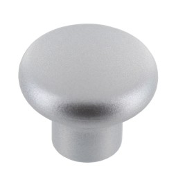 BL POMOLO IN RESINA 24 PP D 32 MM GRIGIO 2 PZ