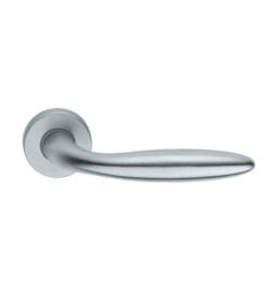 MANIGLIA ZAMA NEW SOFT C/BOCCHETTA CROM SATIN