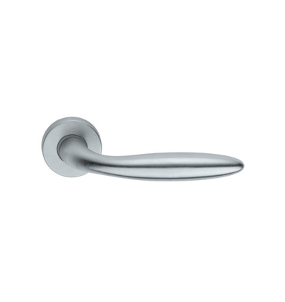 MANIGLIA ZAMA NEW SOFT C/BOCCHETTA CROM SATIN