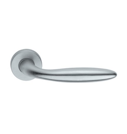MANIGLIA ZAMA NEW SOFT C/BOCCHETTA CROM SATIN