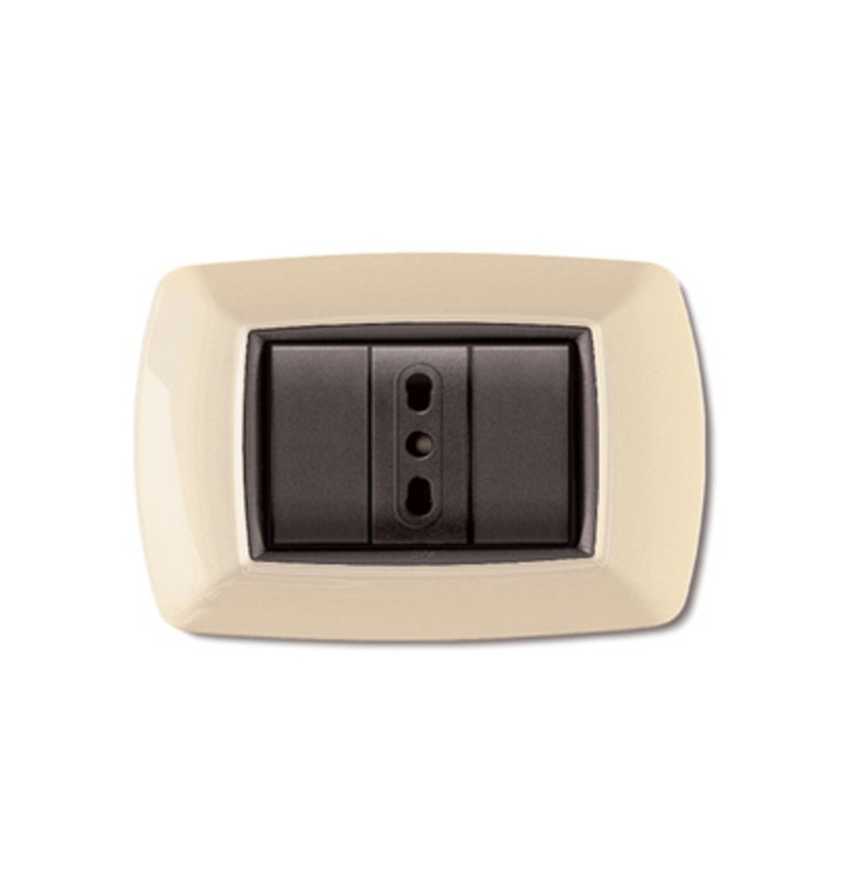 PLACCA LIFE LIVING PLAST AVORIO 3P