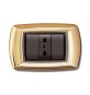 PLACCA LIFE LIVING PLAST ORO 3P