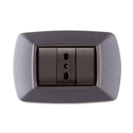 PLACCA LIFE LIVING PLAST GRIGIO CHIARO VULCAN 3P