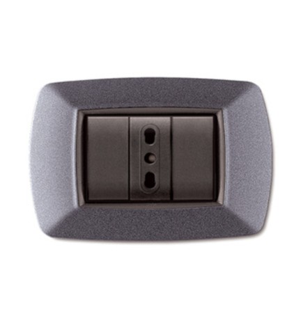 PLACCA LIFE LIVING PLAST GRIGIO CHIARO VULCAN 3P