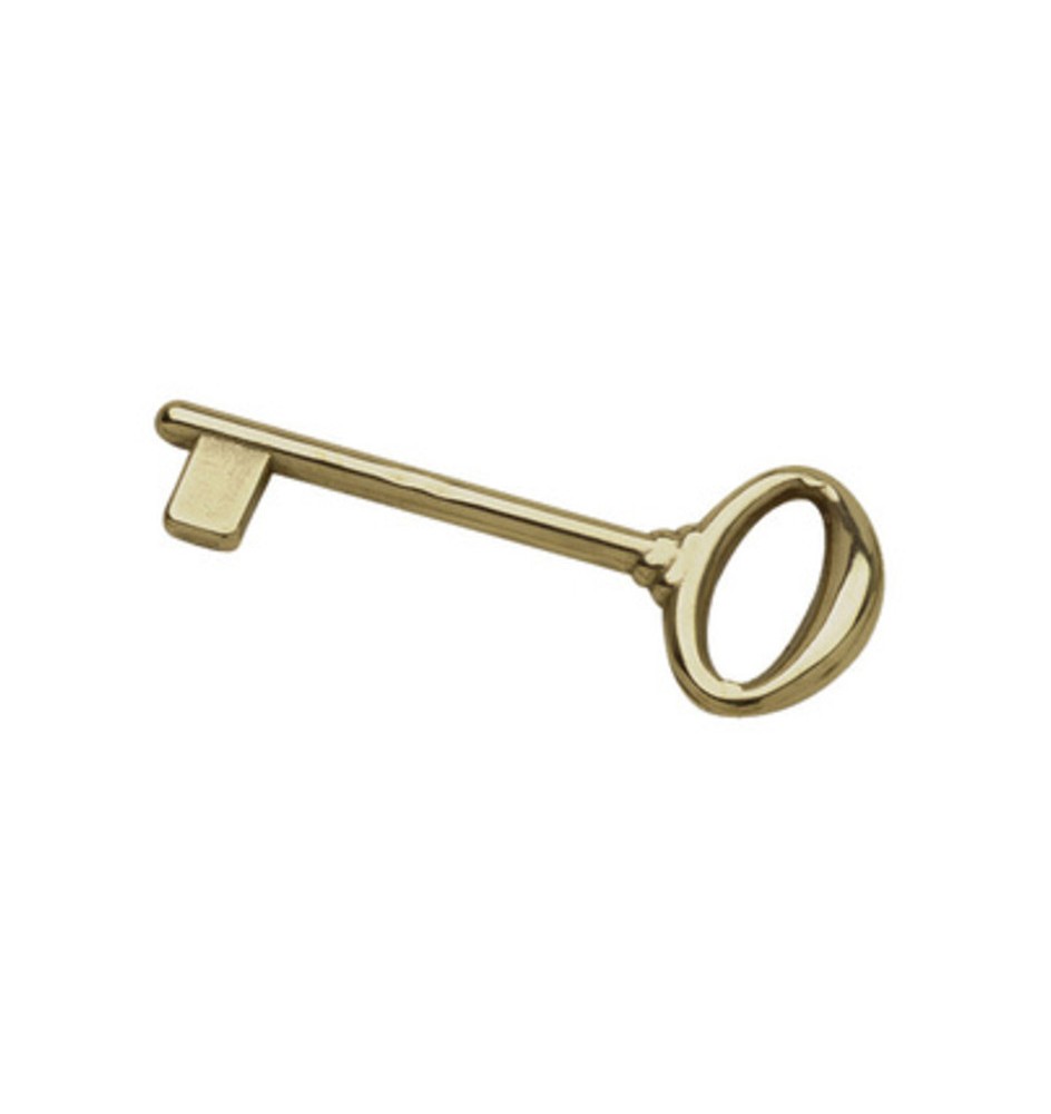 CHIAVE CLASSICA OTTONE LUCIDO P/PORTE