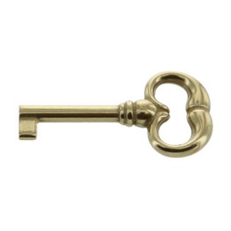 CHIAVE P/MOBILI 33730 35X62 MM OTTONE LUCIDO
