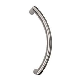 MANIGLIONE ACCIAIO INOX 3 L 30 380 MM SATINATO