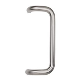 MANIGLIONE ACCIAIO INOX 3 B 30 380 MM SATINATO