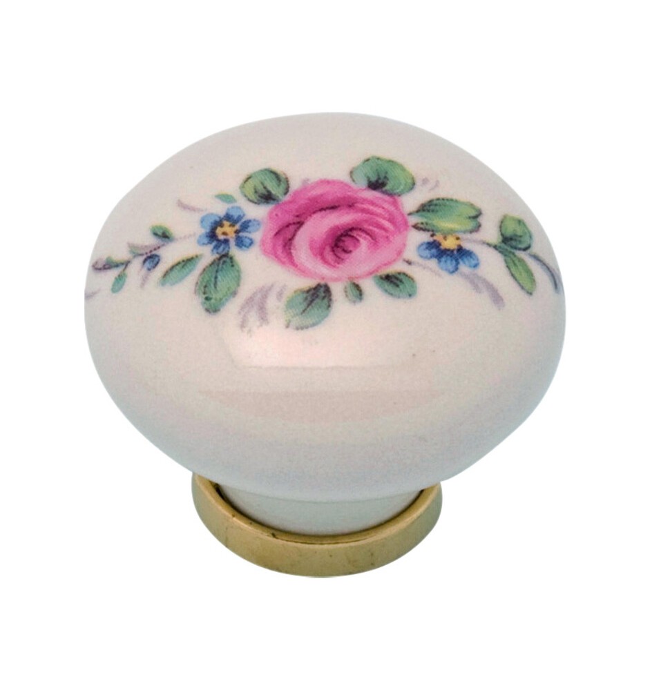 POMOLO PORCELLANA TONDO C/BASE F/20 31X26 MM