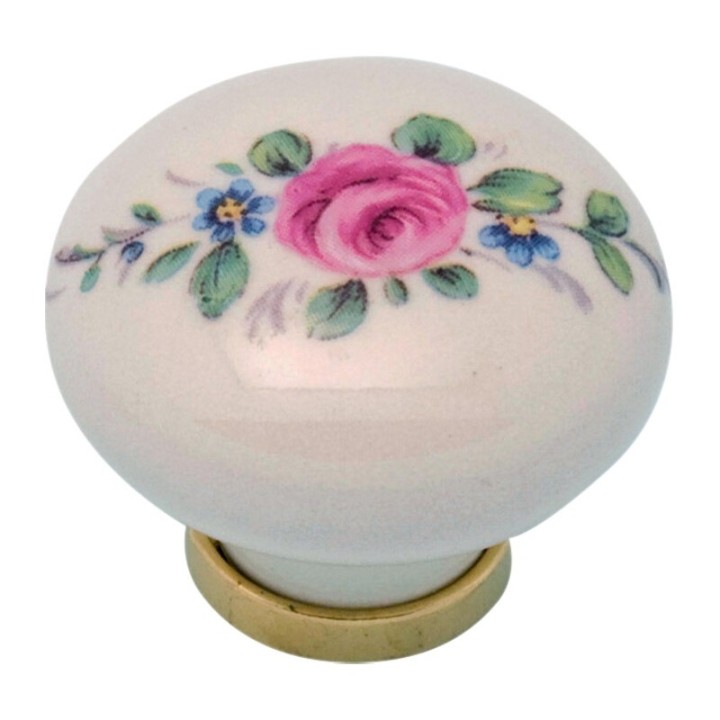 POMOLO PORCELLANA TONDO C/BASE F/20 31X26 MM