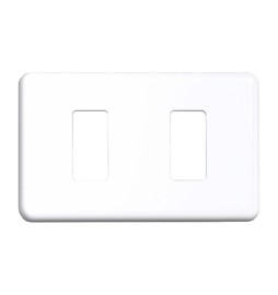 COPRINTERRUTTORE PLASTICA 2P BIANCO**