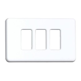 COPRINTERRUTTORE PLASTICA 3P BIANCO**