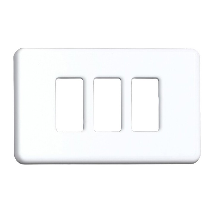 COPRINTERRUTTORE PLASTICA 3P BIANCO**