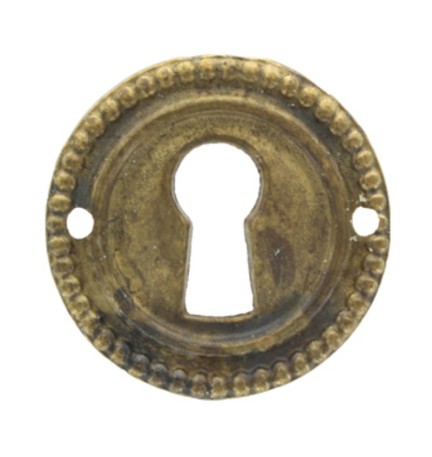 BOCCHETTA OTTONE 30710 D 30 MM ANTICATO**
