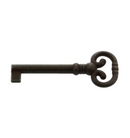 CHIAVE P/MOBILI 33007 29X74 MM FERRO VECCHIO*