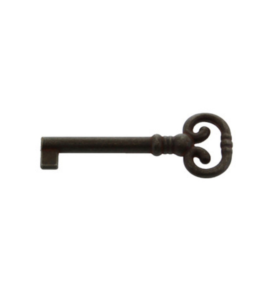CHIAVE P/MOBILI 33007 29X74 MM FERRO VECCHIO*