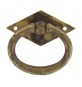MANIGLIA OTTONE 12321 49X45 MM ANTICATO**