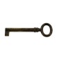 CHIAVE P/MOBILI 33718 24X69 MM OTTONE ANTICATO**