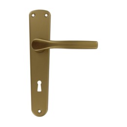 MANIGLIA ALLUMINIO ANODIZZ BRONZO Q.8/70*