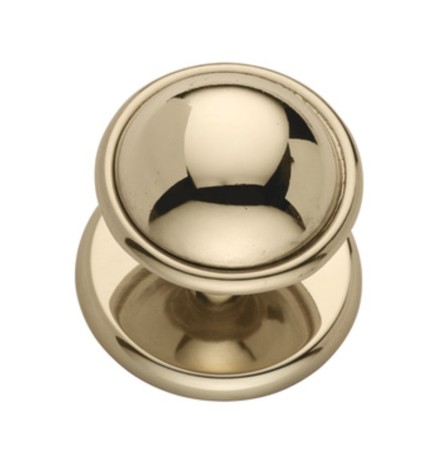 POMOLO OTTONE D 70 MM LUCIDO*