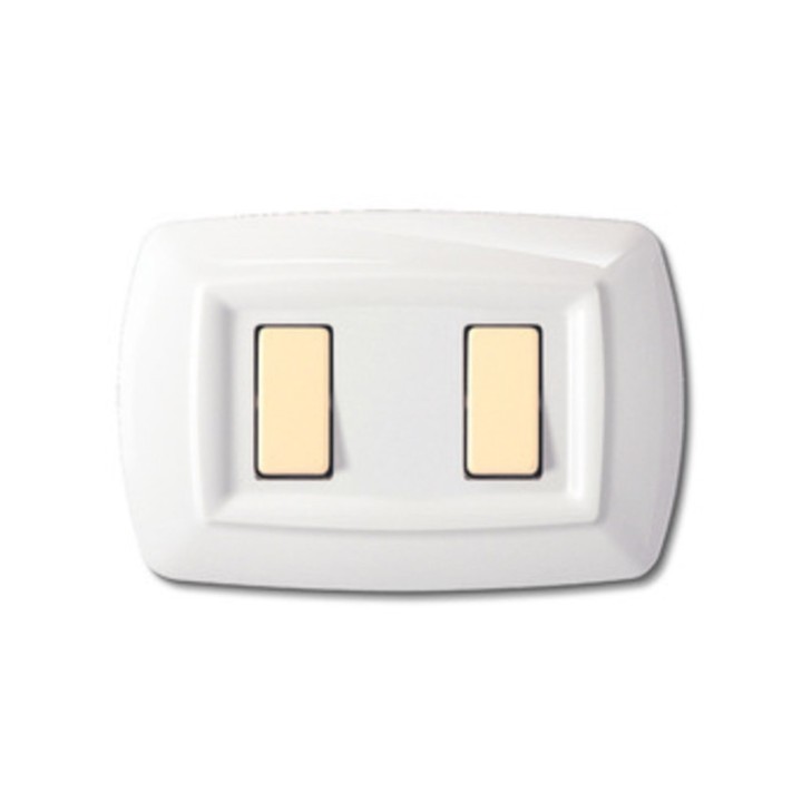 TONDO PLACCA MAGIC PLAST 2P BIANCO