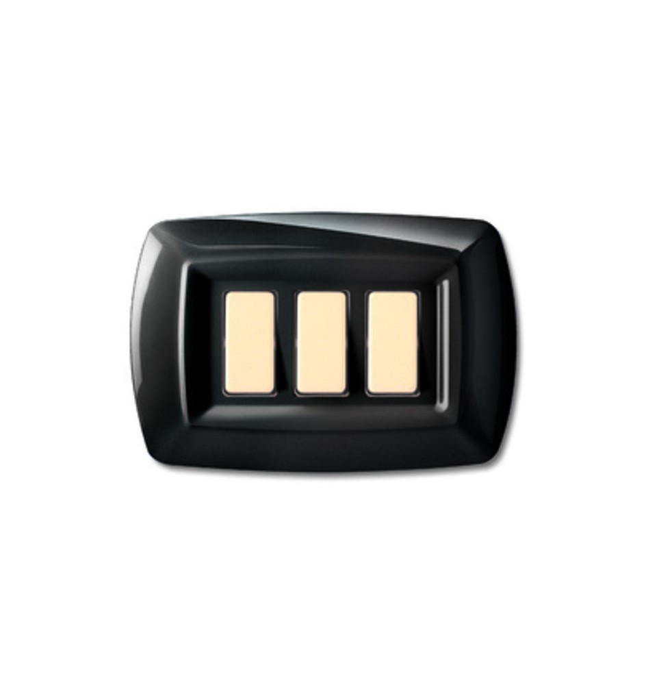TONDO PLACCA MAGIC PLAST 3P NERO