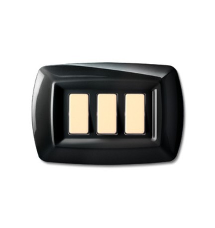 TONDO PLACCA MAGIC PLAST 3P NERO