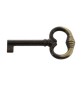 CHIAVE P/MOBILI 33708 35X62 MM BRONZO SFUMATO