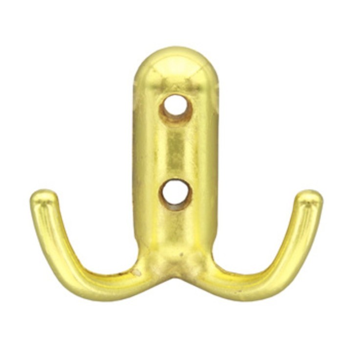 APPENDIABITI A 2 GANCI 45X45 MM ORO LUCIDO