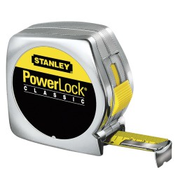 FLESSOMETRO PROFESSIONALE 'POWER LOCK' mt 5 mm 25 - art. 1-33-195