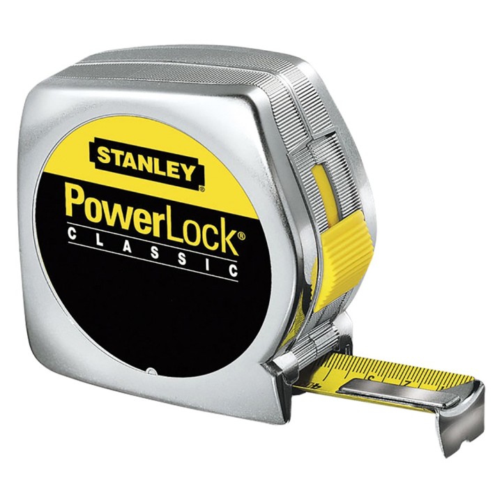 FLESSOMETRO PROFESSIONALE 'POWER LOCK' mt 5 mm 25 - art. 1-33-195