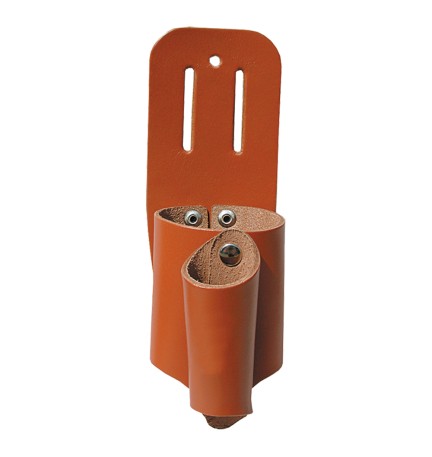 PORTAMATASSINA CON PORTATENAGLIA cuoio