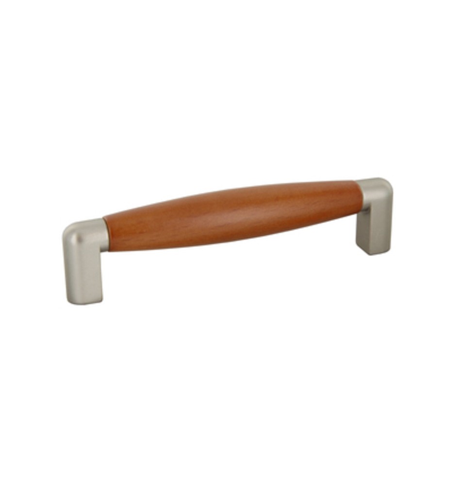 MANIGLIA FAGGIO 4090 139X28 MM CILIEGIO NICH SAT (A)**
