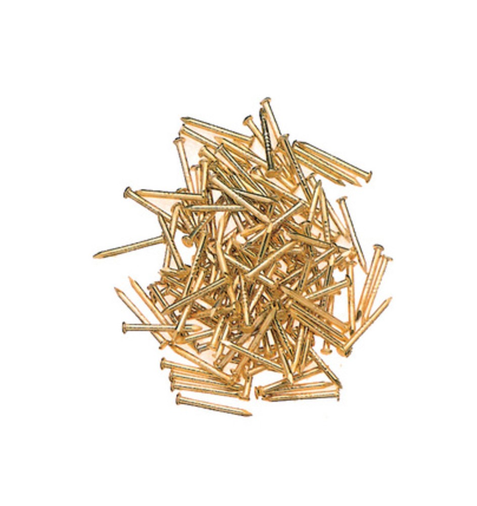 CHIODI TB 1,5X12 FERRO OTTONATO CF 100 PZ
