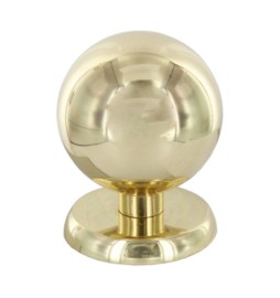 POMOLO OTTONE SFERICO D 70 MM LUCIDO
