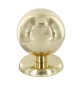 POMOLO OTTONE SFERICO D 70 MM LUCIDO