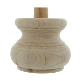PIEDE IN LEGNO ONTANO 53008 95X75 MM