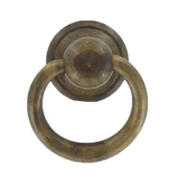 MANIGLIA OTTONE 09202 23X28 MM ANTICATO**