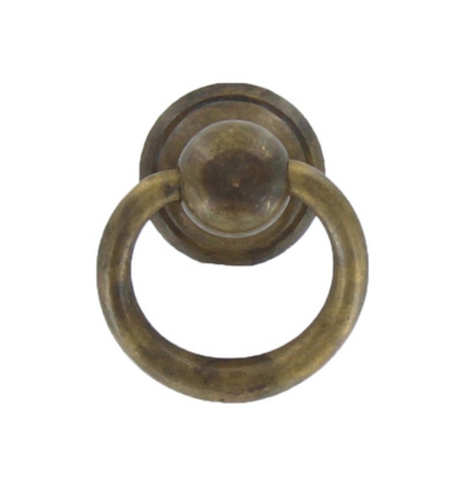 MANIGLIA OTTONE 09202 23X28 MM ANTICATO**
