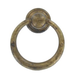 MANIGLIA OTTONE 09202 D 33X39 MM ANTICATO**