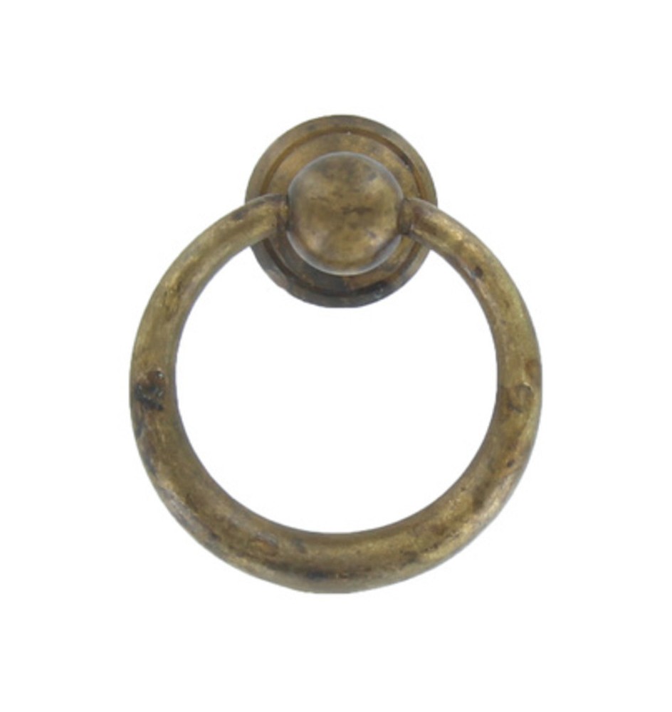 MANIGLIA OTTONE 09202 D 33X39 MM ANTICATO**