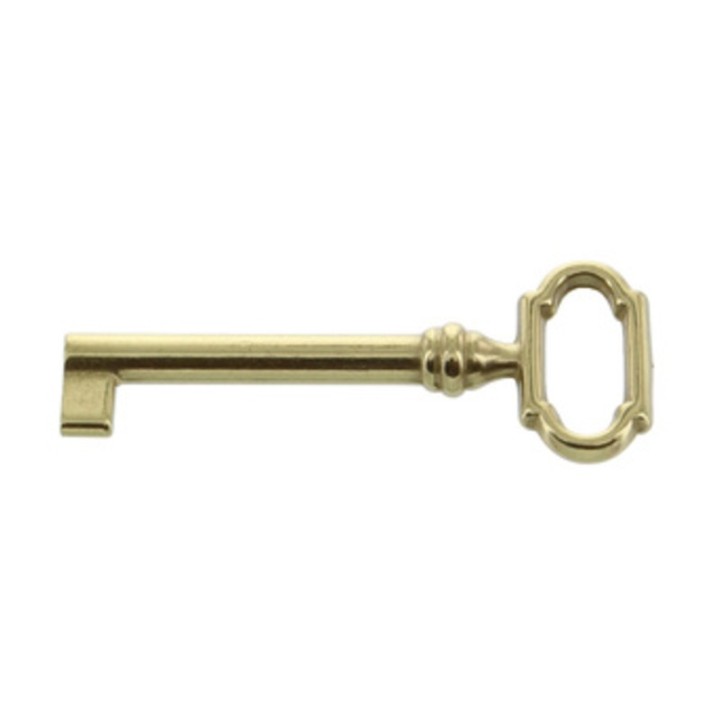 CHIAVE P/MOBILI 33727 27X69 MM OTTONE LUCIDO