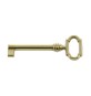CHIAVE P/MOBILI 33727 27X69 MM OTTONE LUCIDO
