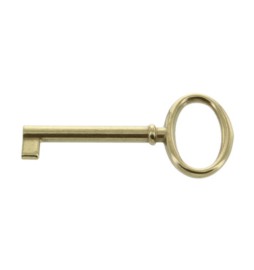 CHIAVE P/MOBILI 33706 34X73 MM OTTONE LUCIDO**
