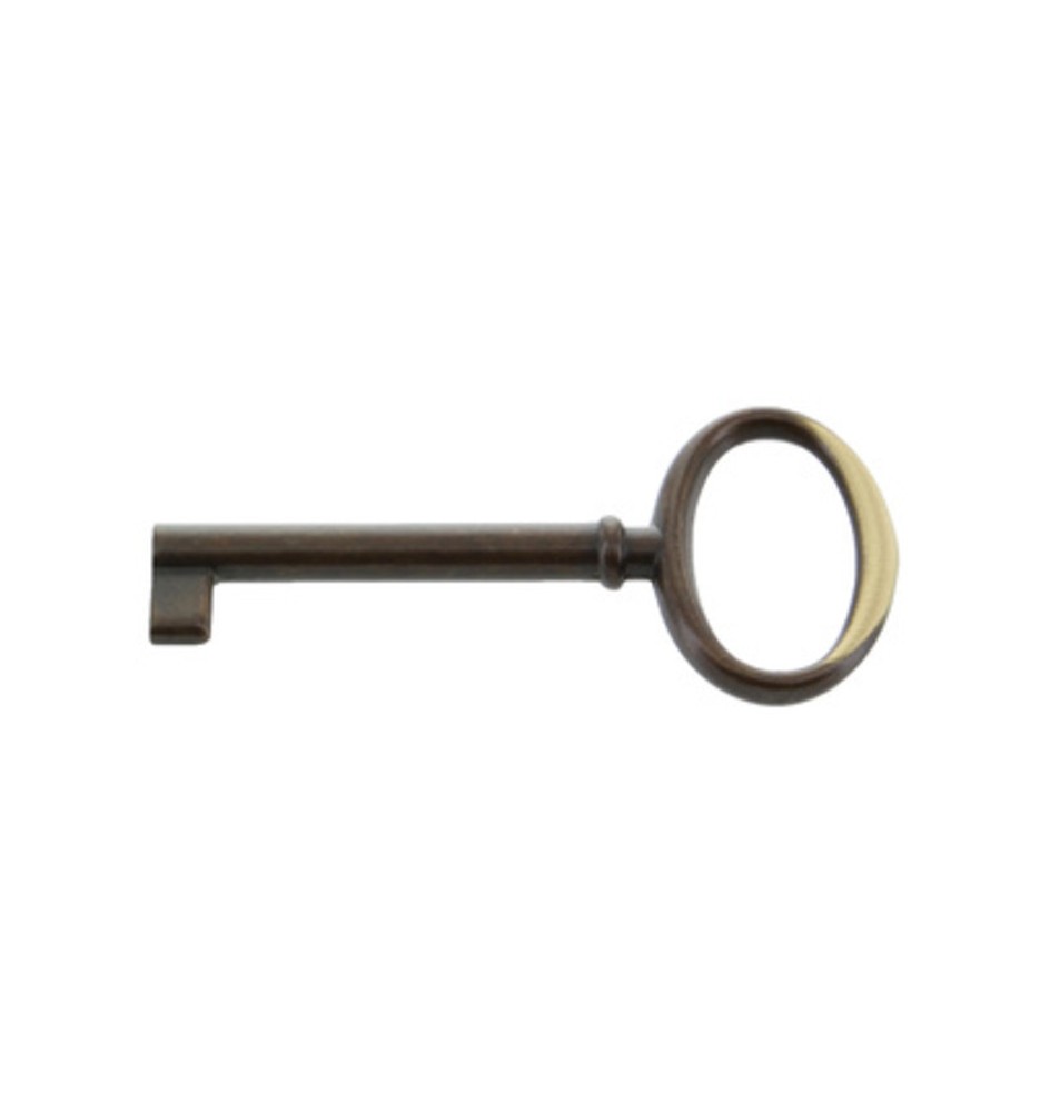 CHIAVE P/MOBILI 33706 34X73 MM BRONZO SFUMATO