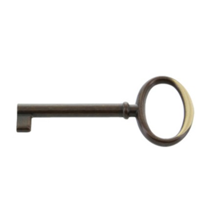 CHIAVE P/MOBILI 33706 34X73 MM BRONZO SFUMATO