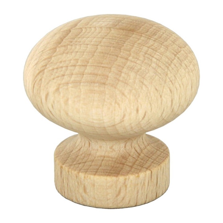 POMOLO LEGNO GREZZO 101/A D 38 MM