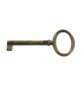 CHIAVE P/MOBILI 33706 34X73 MM OTTONE ANTICATO**
