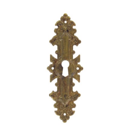 BOCCHETTA OTTONE 30692 38X114 MM ANTICATO**