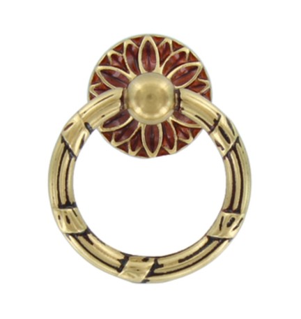 MANIGLIA OTTONE 09236 D 34X43 MM PATINE**